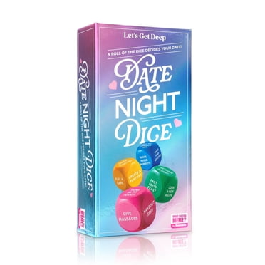 Let’s Get Deep® Date Night Dice by Relatable, Includes 4 Dice, for Ages 18+