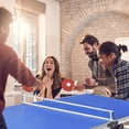 thumbnail image 4 of Costway Table de Tennis de Table Portable 60 Pieds' Ping-Pong Pliant avec Accessoires Jeu Intérieur, 4 of 10