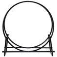 thumbnail image 4 of Gymax Panier Tubulaire en Acier de 30 Pieds' pour Bûches, Support de Rangement pour Bois de Chauffage, Présentoir Rond, 4 of 10