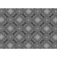 thumbnail image 1 of Ahgly Tapis Rectangulaire Lavable en Machine Intérieur Transitionnel Gris Canon, 2 Pieds x 4 Pieds, 1 of 7