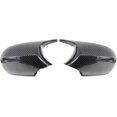 thumbnail image 2 of Compatible For BMW 3 Series E90E92E93 Horn Rearview Mirror Shell 325i1 Series E87 Modified Carbon Fiber Outer Cover Cover Auto Accessories(A2), 2 of 7
