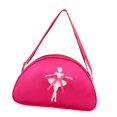 thumbnail image 3 of Xuanheng Sac de Danse Ballet Bandoulière Réglable Sac de Voyage Sac à Main Épaule Douce Rouge Rose, 3 of 8
