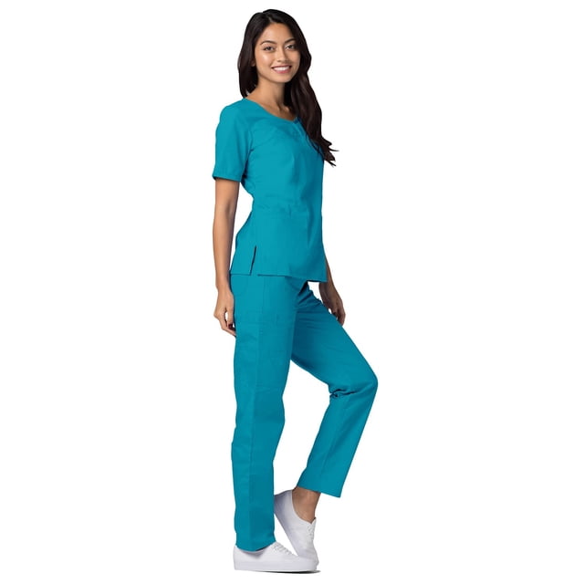 Adar Universal Scrubs For Women - V-Neck Scrub Top