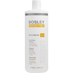 BOSLEY by Bosley BOS DEFENSE NOURISHING SHAMPOO NORMAL TO FINE COLOR TREATED HAIR 33.8 OZ