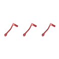 thumbnail image 3 of maskred Comfortable CNC Foot Gear Lever Shifter With Easy Installation Premium Materials Red 3Set, 3 of 6