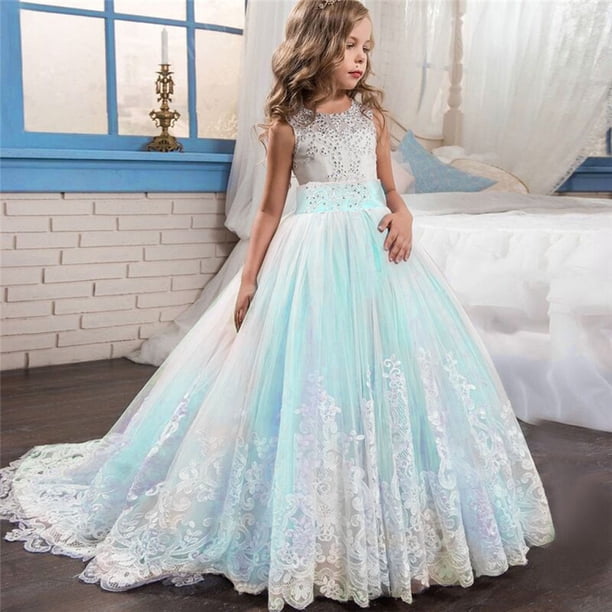 christmas dress for 16 year old girl FhsagQ Dresses Dresses Girls 14-16 Years Lace Princess Bridesmaid Tutu Gown Party Wedding Girls Christmas Dresses Size 14-16 Casual Blue 4-5 Years cute christmas dresses for teens