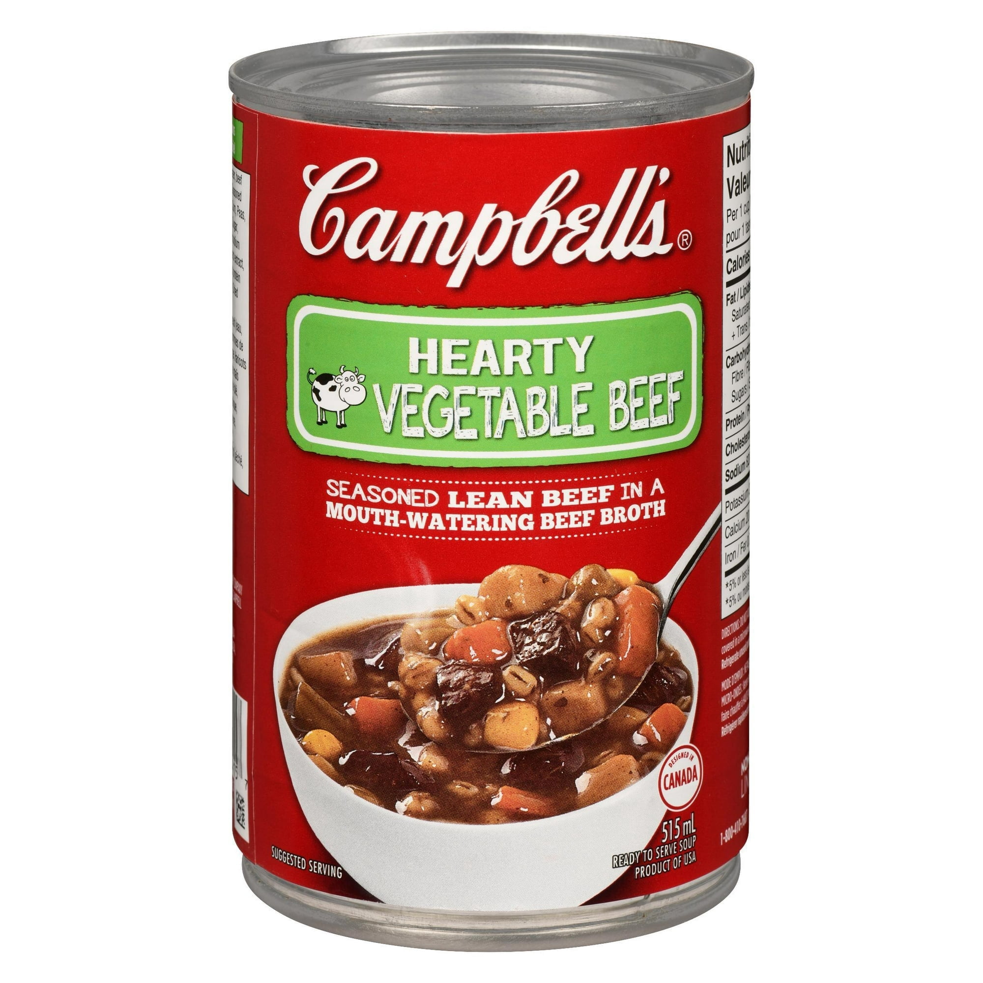 Campbell's® Ready to Serve Hearty Vegetable Beef Soup, Shelf Stable