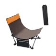 thumbnail image 4 of S SERENABLE Camp Chair Backrest Stool Chaise Longue Lounge Chair for Park Picnic Concert Coffee, 4 of 9