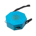 thumbnail image 1 of lionlar Cajon Portable Tambour d'Accompagnement pour Voyageurs Musiciens Performance de Rue Octogone Bleu, 1 of 8