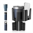 thumbnail image 4 of Car Cup Holder Expander, Cup Holder Extender Adapter for Car with Expandable Base,1 * Car Cup Holder,Black, 4 of 5