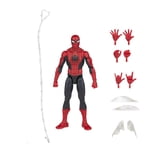 Marvel Legends Series Homme-araignée 60th Anniversaire incroyable Fantasy Spider-Man 6-inch Figures d'action de la BD classique, 9 Accessoires
