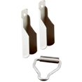thumbnail image 1 of Prime Line PL 8103 Cintres et Loquets pour Écran Blanc, Blanc, 1 of 4