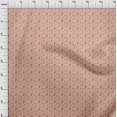 thumbnail image 4 of oneOone Silk Tabby Dark Peach Fabric Floral Sewing Craft Projects Fabric Prints By Yard 42 Inch Wide, 4 of 4