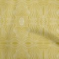 thumbnail image 1 of oneOone Viscose Chiffon Lime Green Fabric Moire Craft Projects Decor Fabric Printed By The Yard 42 Inch Wide, 1 of 4