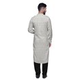 thumbnail image 5 of Atasi Mens Rayon Pathani Kurta Solid Salwar Set Printed Punjabi Kurta For Men, 5 of 5
