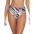 thumbnail image 2 of RELLECIGA Bas de Maillot de Bain pour Femmes, Échancré, Taille Haute, Bas de Bikini, 2 of 6