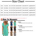 thumbnail image 3 of RXIRUCGD Robes pour Femmes Décontractées Mode pour Femmes Décontractée Confortable Uni Manches Courtes Col Rond Bouton Robe Longueur Genou Mode pour Femmes 2023 Robe Jaune, 3 of 5