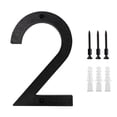 thumbnail image 1 of Meitianfacai 5 Inch Modern Metal House Numbers Black Door Number House Address Letters And Numbers For Outside Signs, 1 of 5