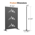 thumbnail image 2 of Modern Shade 4x6 FT Metal Privacy Screen - Summit Horizon, 2 of 6