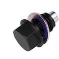 thumbnail image 4 of Magnetic Oil Drain Plug M12x1.25 Aluminum Alloy with Strong Magnet for Engine Oil Pan Transmission Fluid Change Silver Purple Car Modification Performance Auto Parts with Gasket 1.18 inch, 4 of 6
