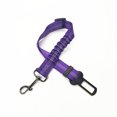 thumbnail image 1 of Youkk Chien Laisse Harnais de Sécurité Cordon Réfléchissant Double Face Exécution Longue Durée Boucle Résilience Réglable Violet, 1 of 6