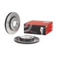 thumbnail image 1 of Convient 2007-2015 Mini Cooper Brembo Rotor de Frein 09A76111C02 Ventilé; Conception en une Pièce; Motif de Boulon de Roue 4 x 100 Millimètres; Chapeau de 149,5 Millimètres de Diamètre Intérieur; Moyeu de 64,1 Millimètres, 1 of 6