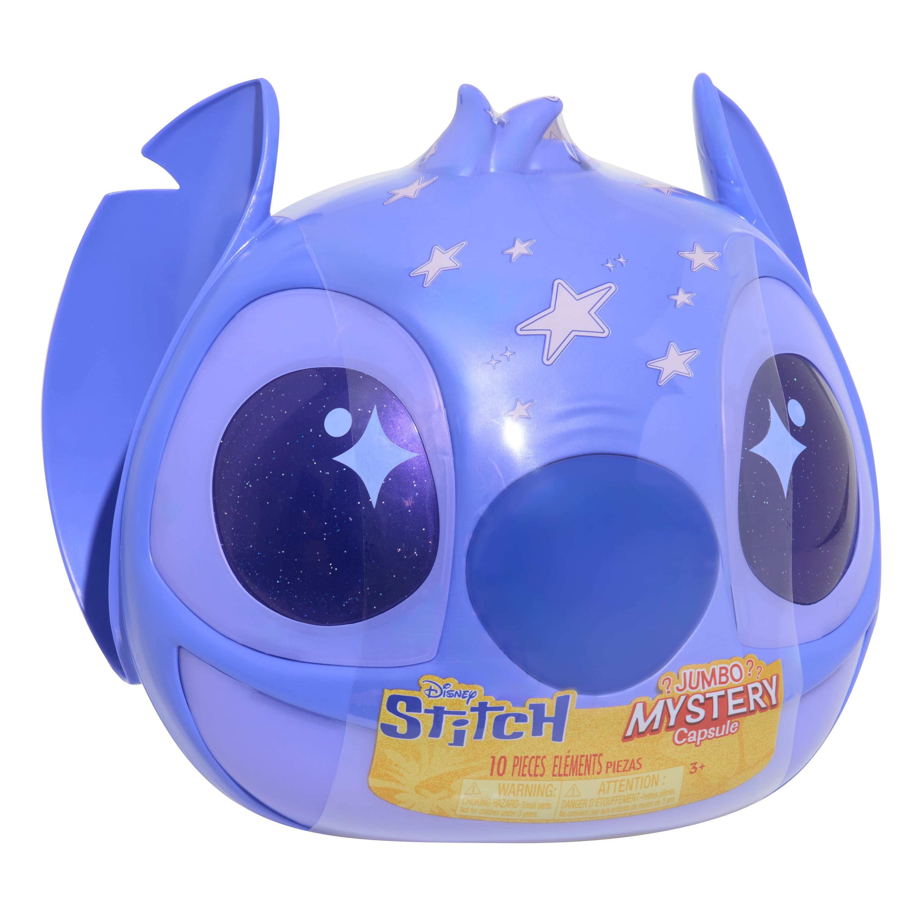 Disney Stitch 23 cm Jumbo Mystery Capsule, 10 Surprises Inside, Ages 3+
