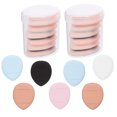thumbnail image 1 of 3 Boxes Mini Makeup Puffs for Women Finger Powder Foundation Cream Puffs, 1 of 8