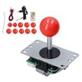 thumbnail image 2 of Joystick DIY Kit,  Delay Easy To Install  Game DIY Kit Parts Wide Application  for MAME for Fight Stick for PC Game Green,Blue,Red,White,Yellow,Black,Mixed Color, 2 of 7