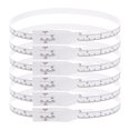 thumbnail image 1 of Unique Bargains 6Pcs Head Circumference Tape 24'(60cm) Plastic Measuring Rule Measure for Child Head Arm Circumference, White, 1 of 7