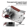 thumbnail image 4 of Mini Belt Grinder Electric Sander Polisher Portable Machine Grinding Belt Sander Machine Edges Sharpener Machine Belt Grinder ,Wide Use, 4 of 6