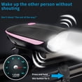 thumbnail image 4 of HOARBOEG Bicycle Light LED Bike Light Containing Horn - Tough & IP44 Bike Headlight, & LightingRoad,Mountain Bike Lights,USB Charging Bicycle Components Clearance, 4 of 6