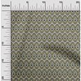 thumbnail image 1 of oneOone Viscose Jersey Fabric Chevron & Swirl Ikat Printed Craft Fabric BTY 60 Inch Wide, 1 of 1