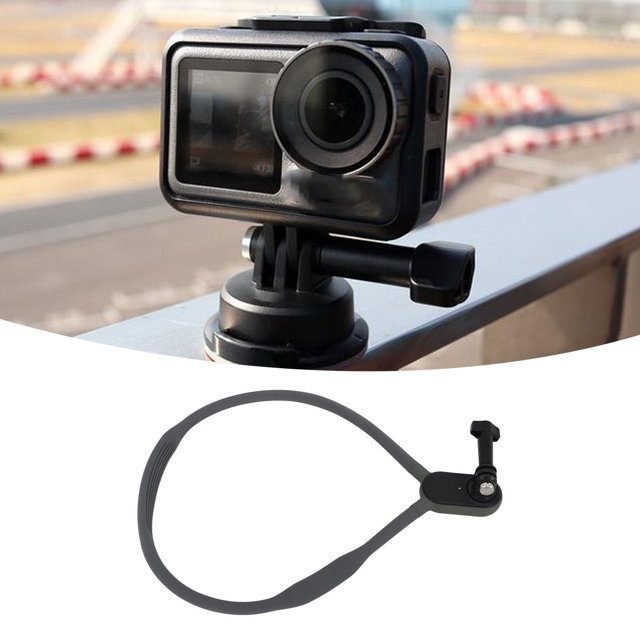 Porte-cou, 360 Degrés de Rotation Collier de Montage de Téléphone pour Téléphone Mobile