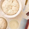 thumbnail image 1 of Boyijia Forme Ronde Panier à Pain Levain Prouvant Récipient Pâte Métallique Racleur Sac à Pain Kit, 1 of 7