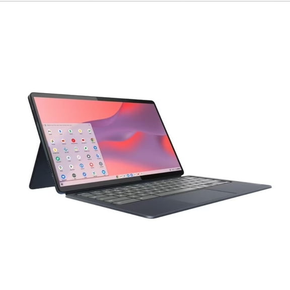 LENOVO IdeaPad Duet 5 13,3 Po FHD Écran Tactile Snapdragon 7c Gen 2 4 Go 128 Go Clavier Folio Détachable Chrome OS Bleu Abyssal