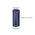 thumbnail image 2 of Unique Bargains Meurent Ressort 18mm OD 40mm Long Spirale d'Estampage Léger Charge Compression Meurent Ressorts, Bleu, 2 of 5