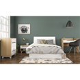 thumbnail image 4 of Pemberly Row Contemporain 2 Pièces Chambre Pleine Grandeur Ensemble en Blanc, 4 of 6