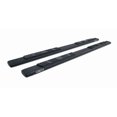 thumbnail image 2 of Go Rhino Nerf Bar 685439987T OE Xtreme Low Profile; With Step Pads; 5 Inch Oval Straight; Black Textured Powder Coated; Steel; With Plastic End Caps; Rocker Panel Mount, 2 of 4