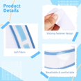 thumbnail image 4 of 8 PCS Catheter Stabilization Devices, Catheter Sticking Fastener Stickers for Foley Bag Holder, Leg Band Urinary Stabilizer Strap Patch Accessories, Foley Catheter Leg Anchor Bandages, 4 of 6
