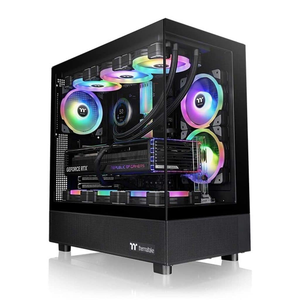 Zonic Gaming PC - Liquid Cooled - Intel i7 12700KF, GeForce RTX 5060 Ti GDDR7-AI Powered Performance, 32GB DDR5 RAM, 2TB NVME M.2SSD, Built in WIFI & Bluetooth ,Windows 11 (1 Year Warranty)