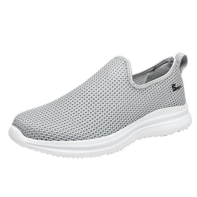 Kcodviy Summer Men Sneakers Mesh Sneaker Rack for Men Closet Breathable Flat Lightweight Comfortable Sneaker Rack for Men Casual
