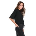 thumbnail image 4 of George Women's Elbow-Sleeve Oversized Top, 4 of 6