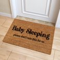 thumbnail image 3 of 16x24 Inch Coir Door Mat Outside Entrance Outdoor Welcome Mats for Front Door Spring Rugs for Home Durable and Anti Slip Mats Outdoor or Entryway Rug Doormat for Indoor or Outdoor Use, Baby Sleeping, 3 of 5
