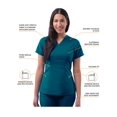 thumbnail image 3 of Adar Pro Sarraus pour Femmes - Haut de Sarrau Péplum Ajusté, 3 of 7