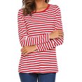 thumbnail image 1 of Ketyyh-chn99 Chemises pour Femmes Mode Blouse Ample Femme Adulte Col Rond Manches Courtes Hauts T-Shirt Imprimés Blouse Ample Rouge,m, 1 of 5