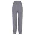 thumbnail image 4 of VEKDONE Womens Linen Long Pants Gray L, 4 of 7