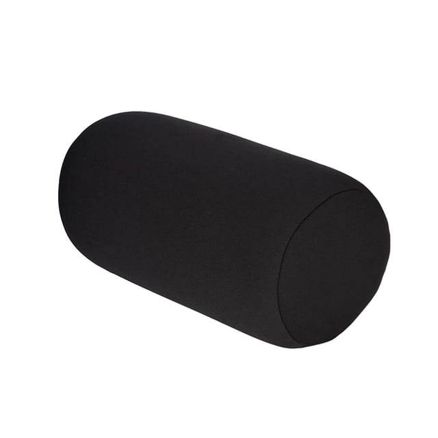 Roll Pillow Home Seat Head Rest Neck Support Travel Micro Mini Microbead Cushion