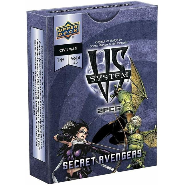 The Upper Deck UPR95328 VS System 2PCG Marvel Secret Avengers Card Game