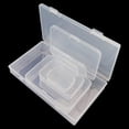 thumbnail image 3 of Rectangular Clear Plastic Storage Containers Box with Hinged Lid for Beads and Other Small Craft Items, 3 of 6